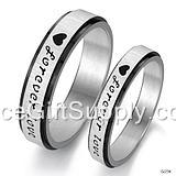 Couple Lover Custom Stainless Steel Ring