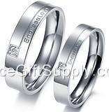 Couple Lover Custom Stainless Steel Ring