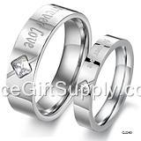 Couple Lover Custom Stainless Steel Ring