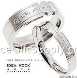 Couple Lover Custom Stainless Steel Ring