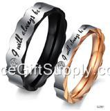 Couple Lover Custom Stainless Steel Ring