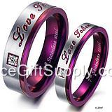 Couple Lover Custom Stainless Steel Ring