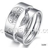 Couple Lover Custom Stainless Steel Ring