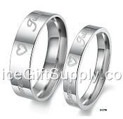 Couple Lover Custom Stainless Steel Ring