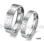 Couple Lover Custom Stainless Steel Ring