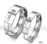 Couple Lover Custom Stainless Steel Ring