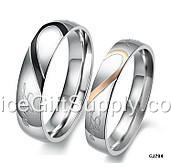 Couple Lover Custom Stainless Steel Ring