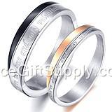 Couple Lover Custom Stainless Steel Ring