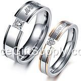 Couple Lover Custom Stainless Steel Ring