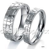 Couple Lover Custom Stainless Steel Ring