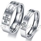 Couple Lover Custom Stainless Steel Ring