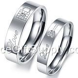 Couple Lover Custom Stainless Steel Ring