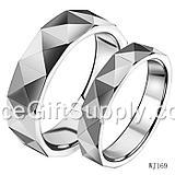 Hot Selling Wholesale Couple Lover Tungsten Steel Ring Ceramic Ring