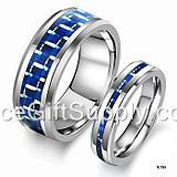 Hot Selling Wholesale Couple Lover Tungsten Steel Ring Ceramic Ring