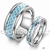 Hot Selling Wholesale Couple Lover Tungsten Steel Ring Ceramic Ring