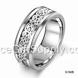 Hot Selling Wholesale Couple Lover Tungsten Steel Ring Ceramic Ring