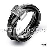 Hot Selling Wholesale Couple Lover Tungsten Steel Ring Ceramic Ring