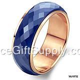 Hot Selling Wholesale Couple Lover Tungsten Steel Ring Ceramic Ring