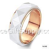 Hot Selling Wholesale Couple Lover Tungsten Steel Ring Ceramic Ring