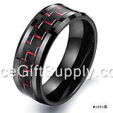 Hot Selling Wholesale Couple Lover Tungsten Steel Ring Ceramic Ring