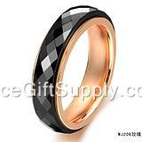 Hot Selling Wholesale Couple Lover Tungsten Steel Ring Ceramic Ring