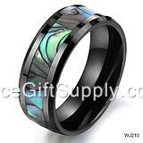 Hot Selling Wholesale Couple Lover Tungsten Steel Ring Ceramic Ring