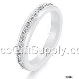 Hot Selling Wholesale Couple Lover Tungsten Steel Ring Ceramic Ring