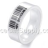 Couple Lover Custom Tungsten  Steel Ring Ceramic Ring