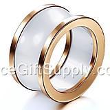 Couple Lover Custom Tungsten  Steel Ring Ceramic Ring