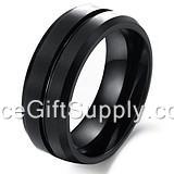 Couple Lover Custom Tungsten  Steel Ring Ceramic Ring