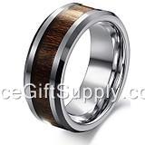 Couple Lover Custom Tungsten  Steel Ring Ceramic Ring