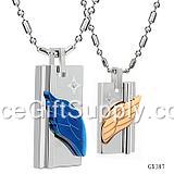 Hot Selling Simple Nature Custom 316L Steel Necklace