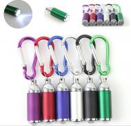 Wholesale LED Mini Flashlight & Carabiner Flashlight&Keychain Flashlight